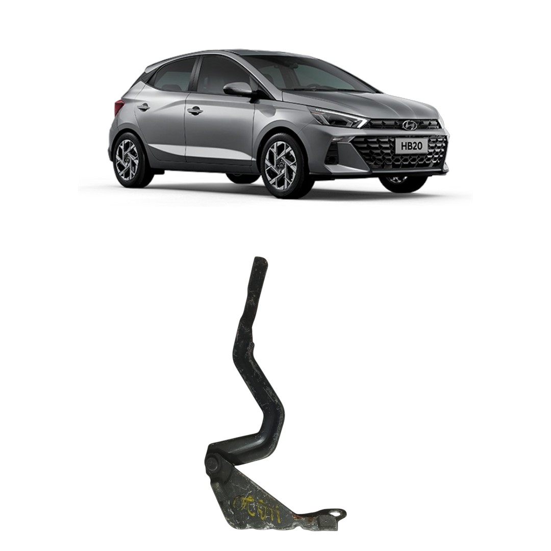 dobradiça capo lado direito hyundai hb20 2013 2019