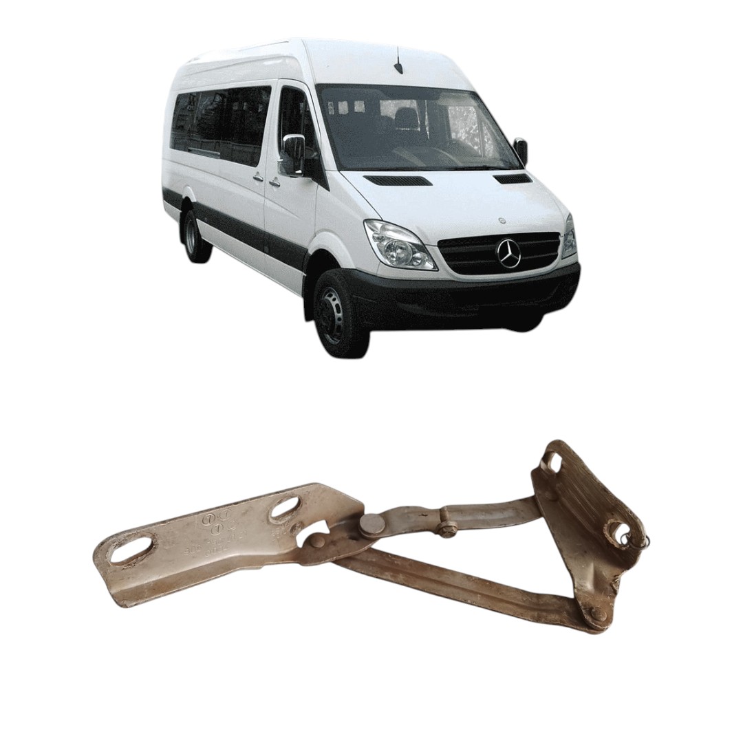 dobradiça capo lado direito Mercedes sprinter 2012 2019