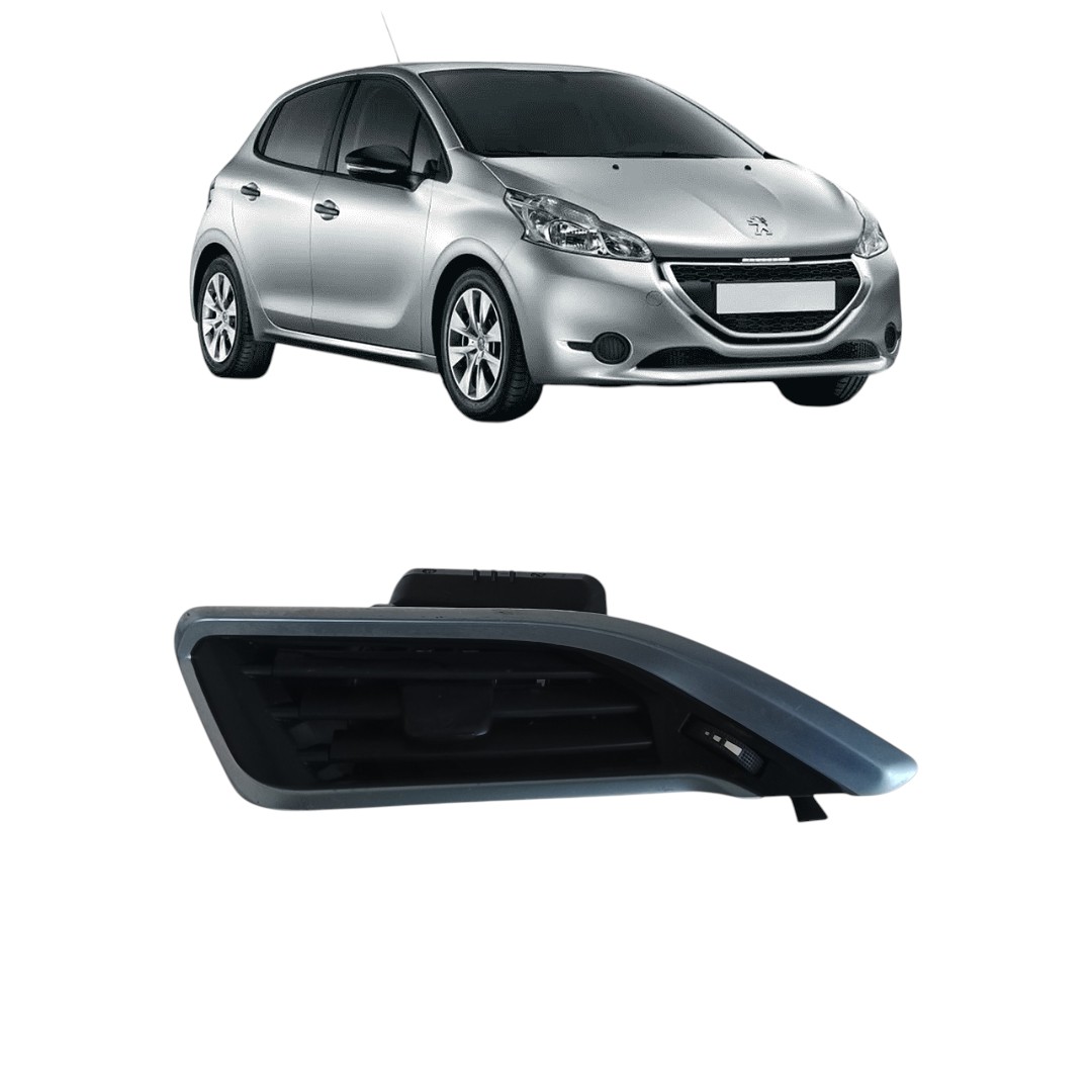 difusor ar esquerdo Peugeot 208 2012 2019