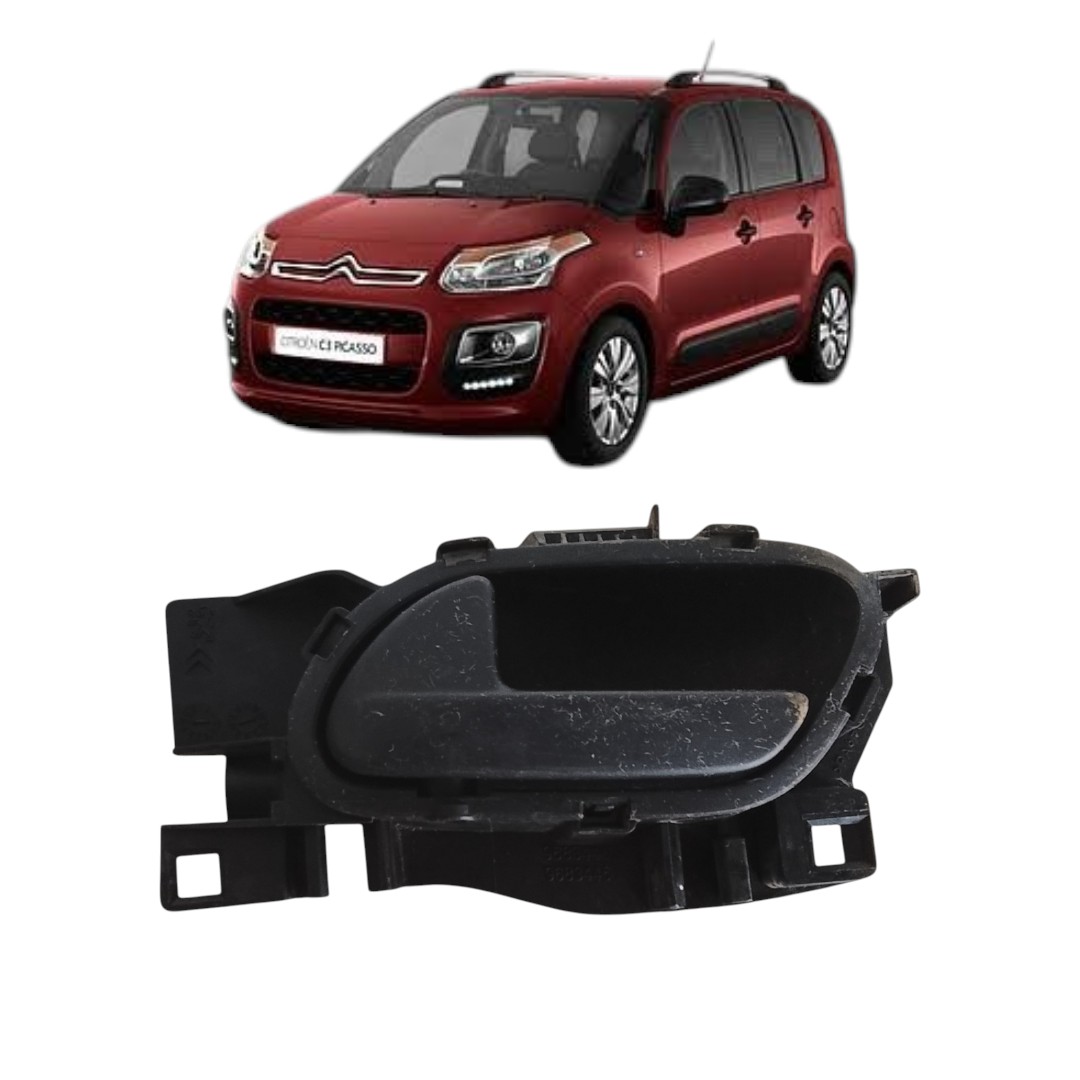 maçaneta Interna dianteiro esquerdo Citroen c3 Picasso 13/19