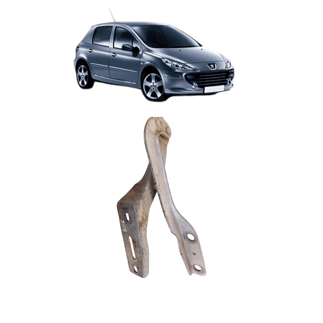 dobradiça de capo lado esquerdo Peugeot 307 2008 2012