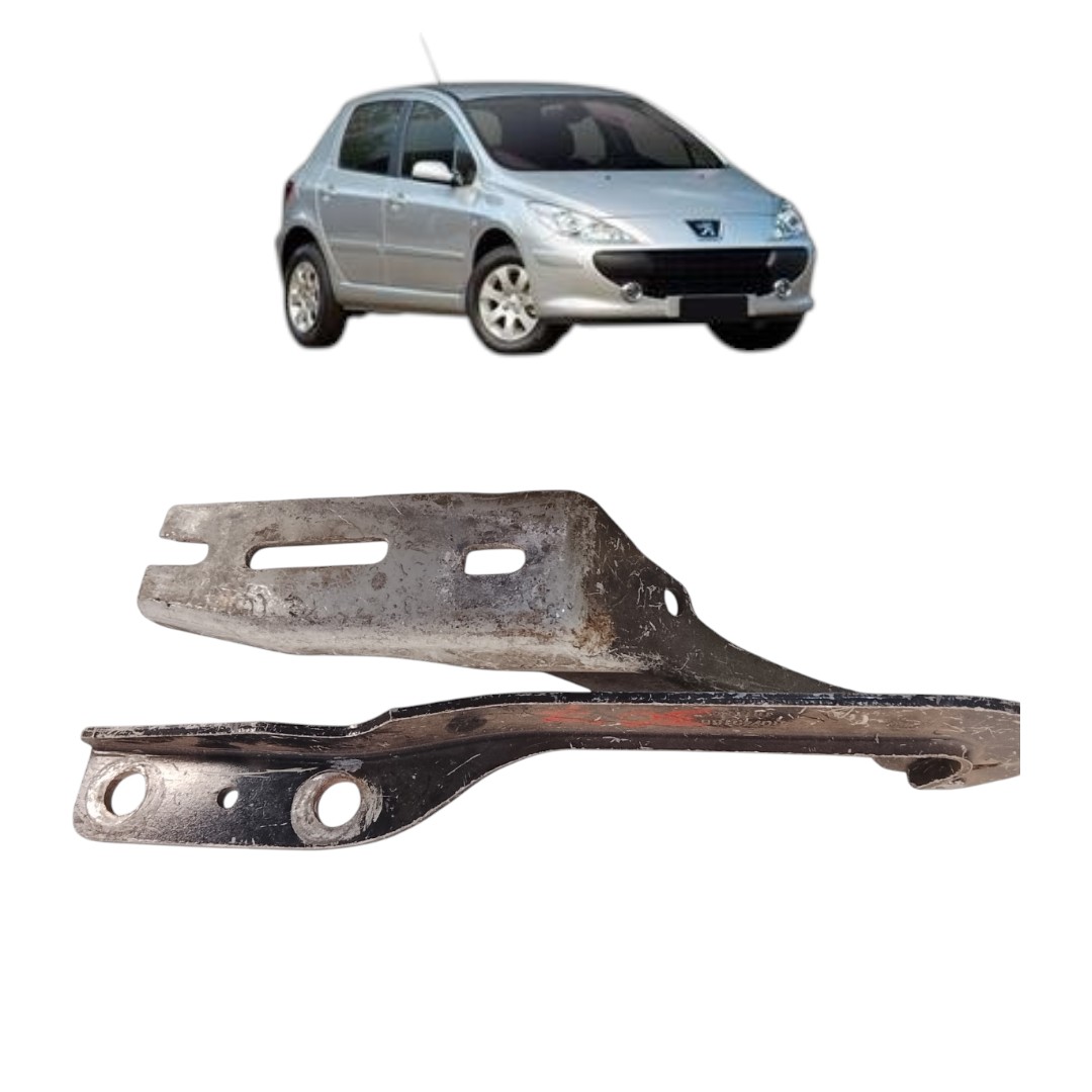 dobradiça de capo lado esquerdo Peugeot 307 2008 2012