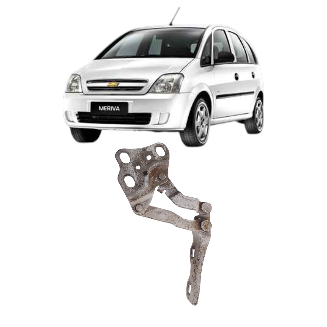 dobradiça de capo lado direito Chevrolet meriva 2002 2012