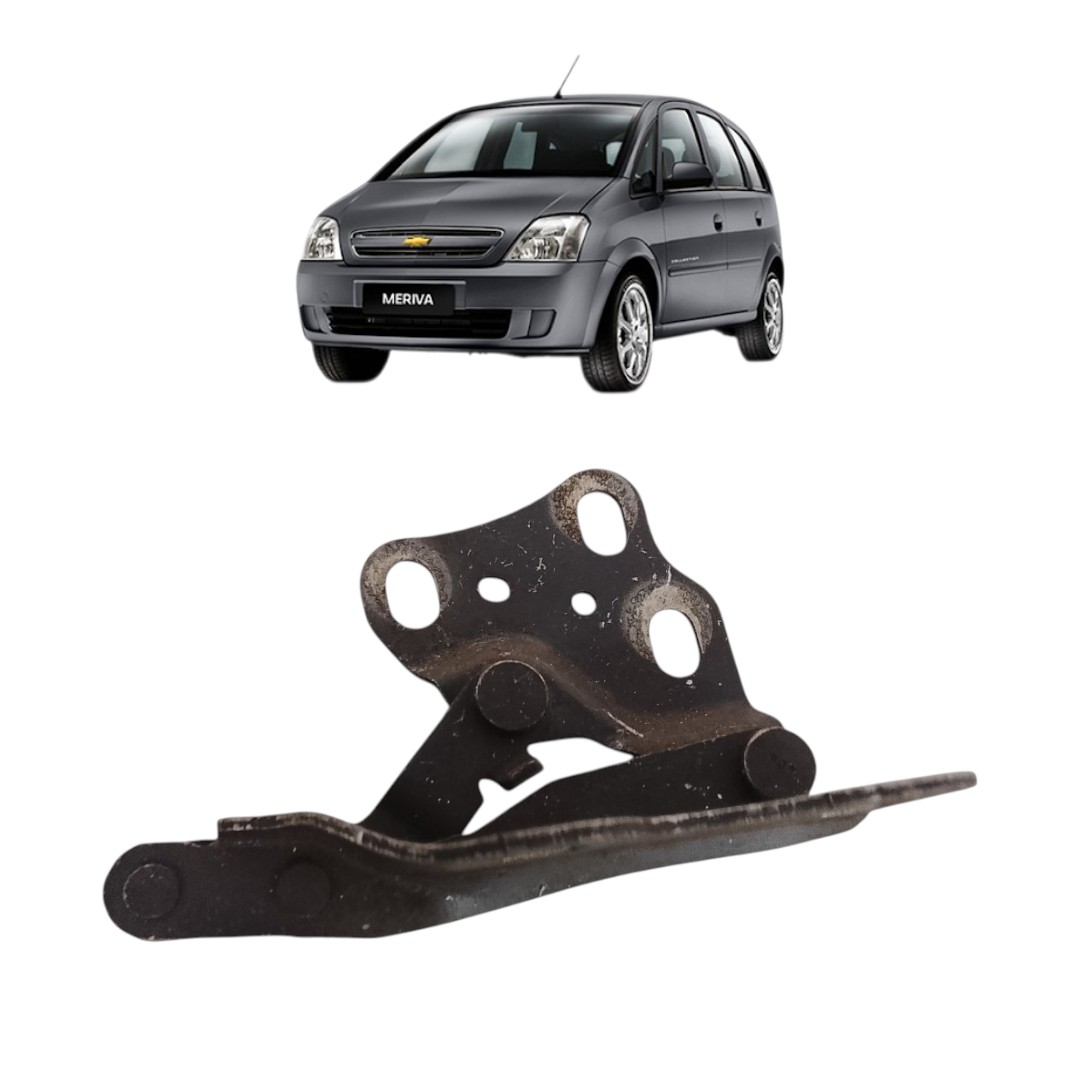 dobradiça de capo lado direito Chevrolet meriva 2002 2012