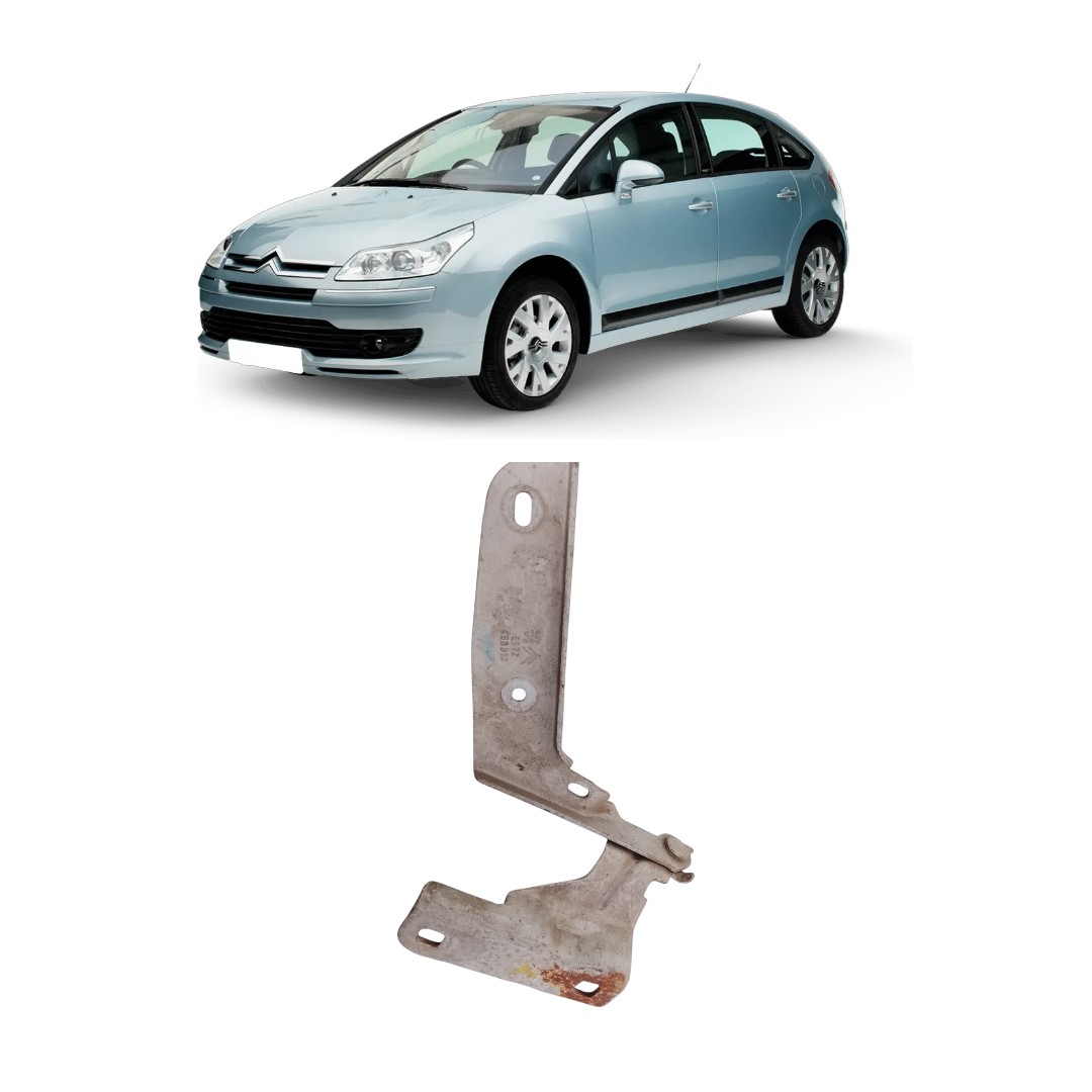 dobradiça de capo lado direito Citroen c4 Pallas 2008 2012