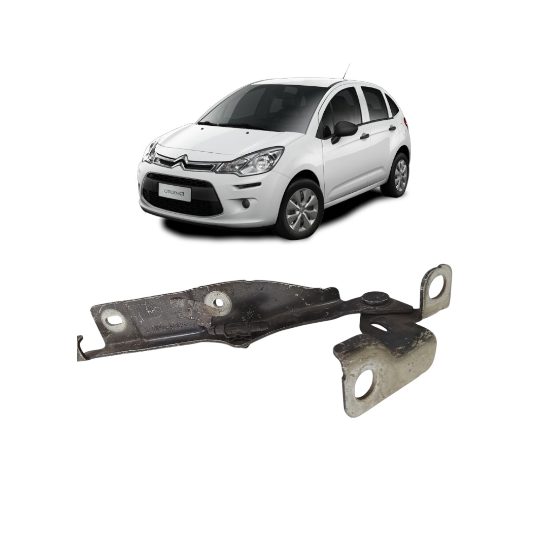 dobradiça de capo lado direito Citroen c3 2012 2021