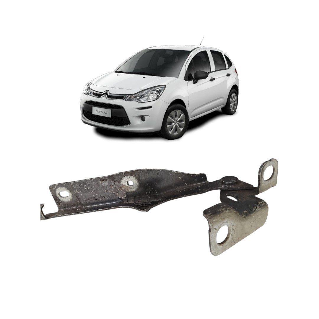 dobradiça de capo lado esquerdo Citroen c4 Pallas 2008 2013