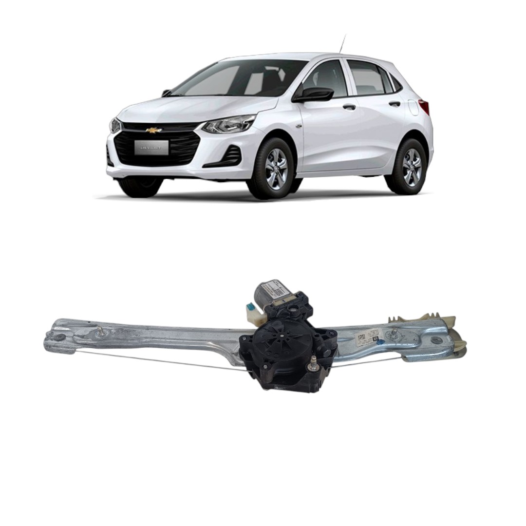 Máquina Vídro Traseira Esquerda Chevrolet Onix 20/24