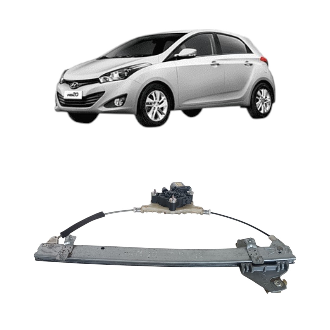 Máquina Vidro Dianteira Direita Hyundai HB20 2012 2019