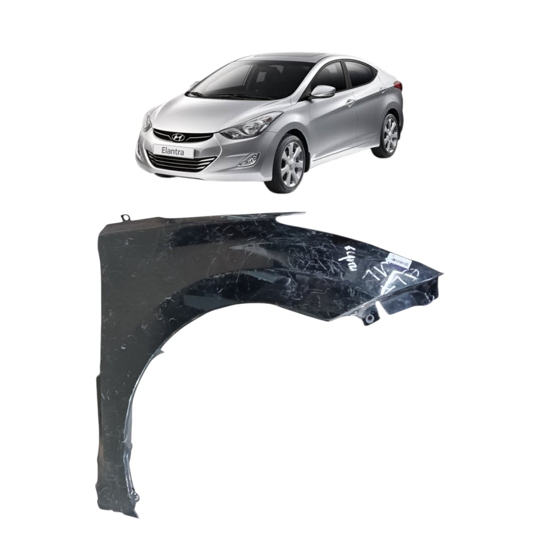 Paralama Lado Direito Hyundai Elantra 2012