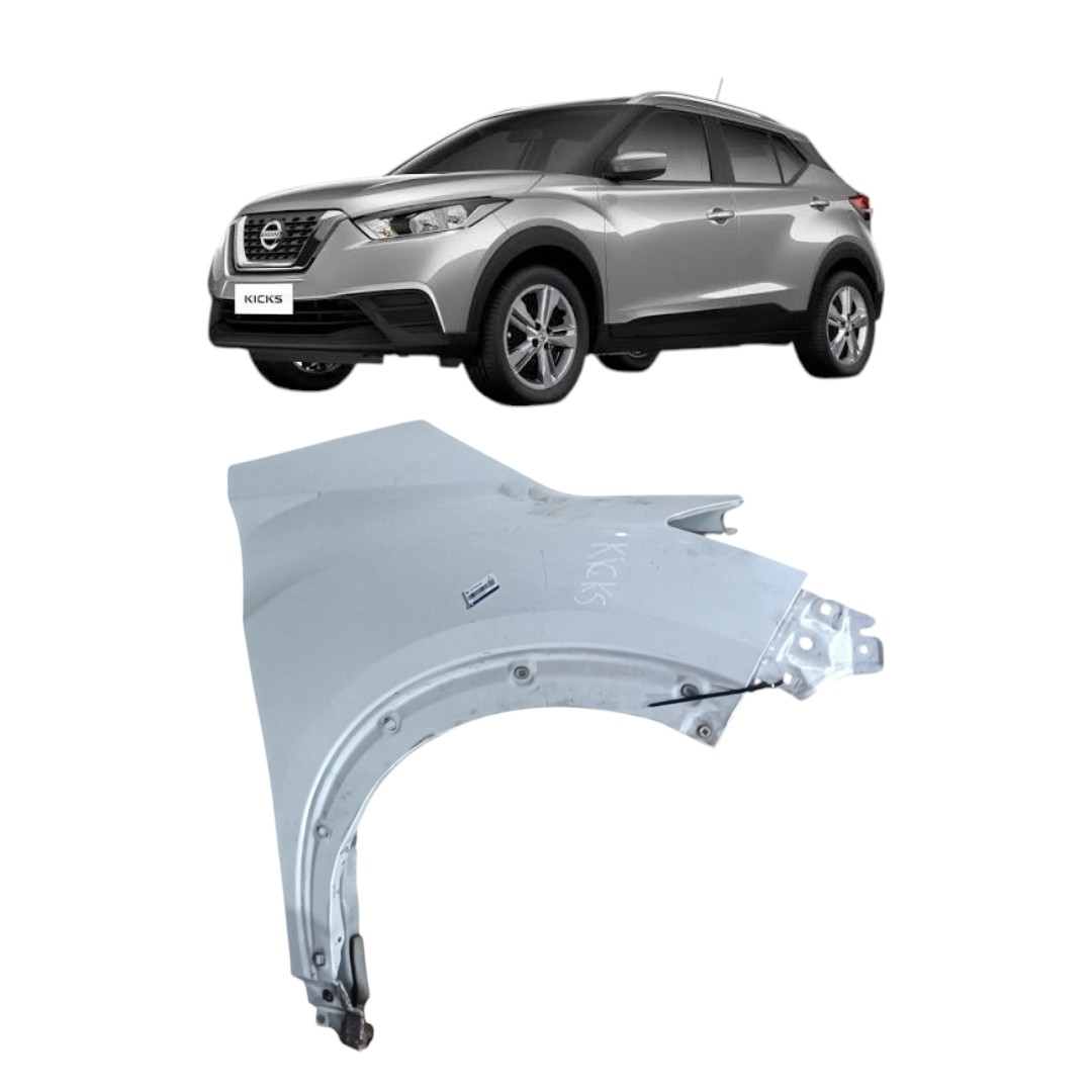 Paralama Lado Direito Nissan Kicks 2017