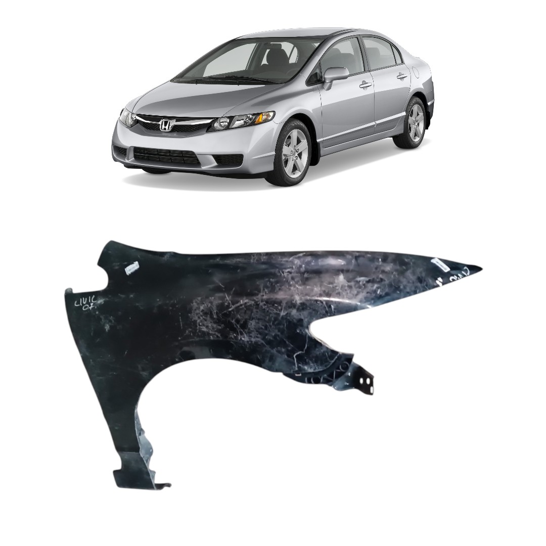 Paralama Lado Direito Honda Civic 2007