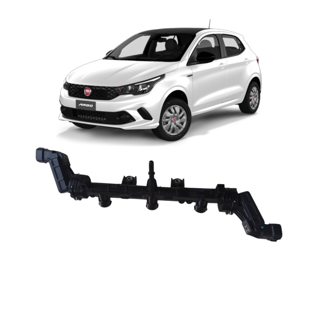 Flauta bico injetor fiat Argo Cronos Mobi 1.0 Firefly 16/21