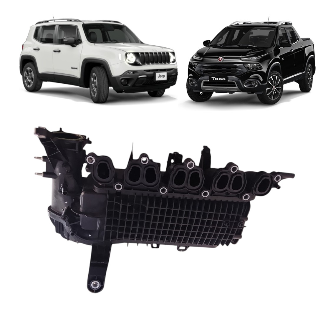 Coletor Admissão Toro Renegade 1.3 Turbo Flex 2021 2023