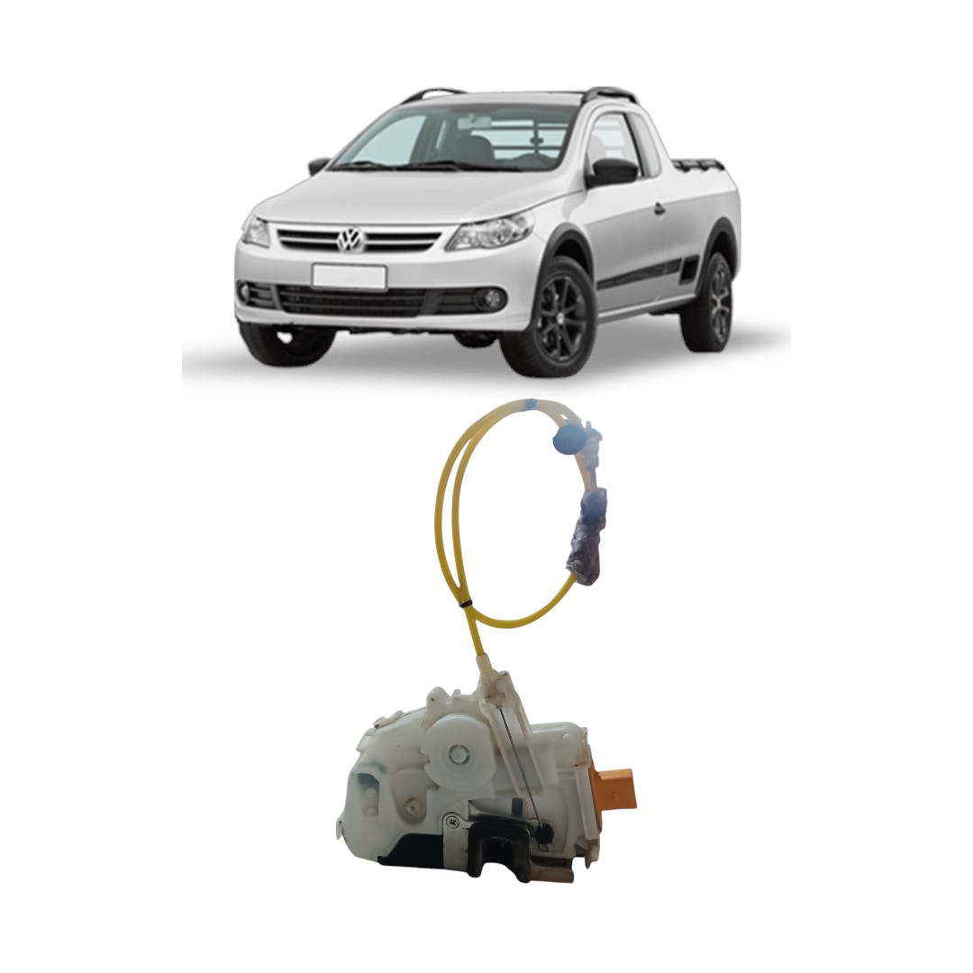 Fechadura Porta Dianteira Esquerda Vw Saveiro 2010