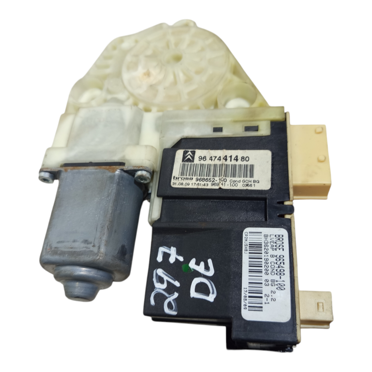 Motor Máquina Vidro Diant Esquerda C4 Pallas 2007 a 2013
