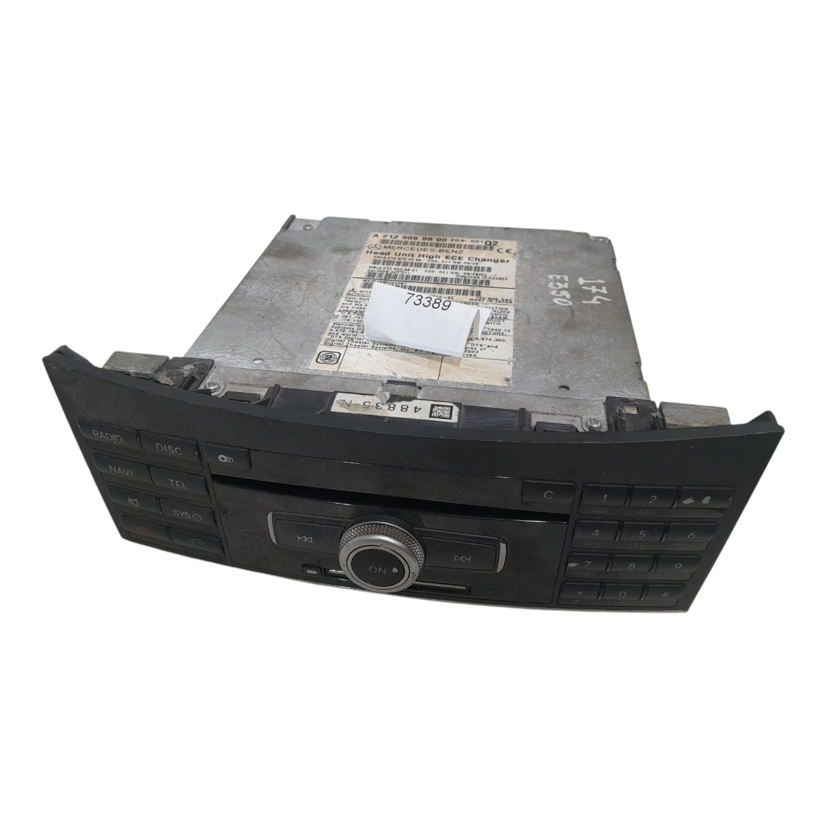 Multimídia Rádio Mercedes E350 2009 2010 2011 2012 2013
