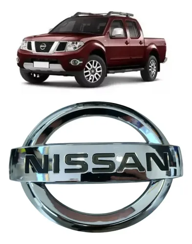 Emblema original grade Nissan dianteira frontier sentra