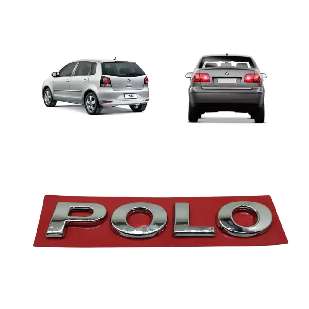 Emblema traseiro polo Volkswagen original 2023