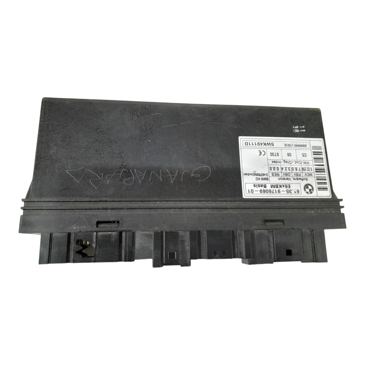 Módulo Bcm Conforto Bmw 550i 4.8 V8 2008 A 2010