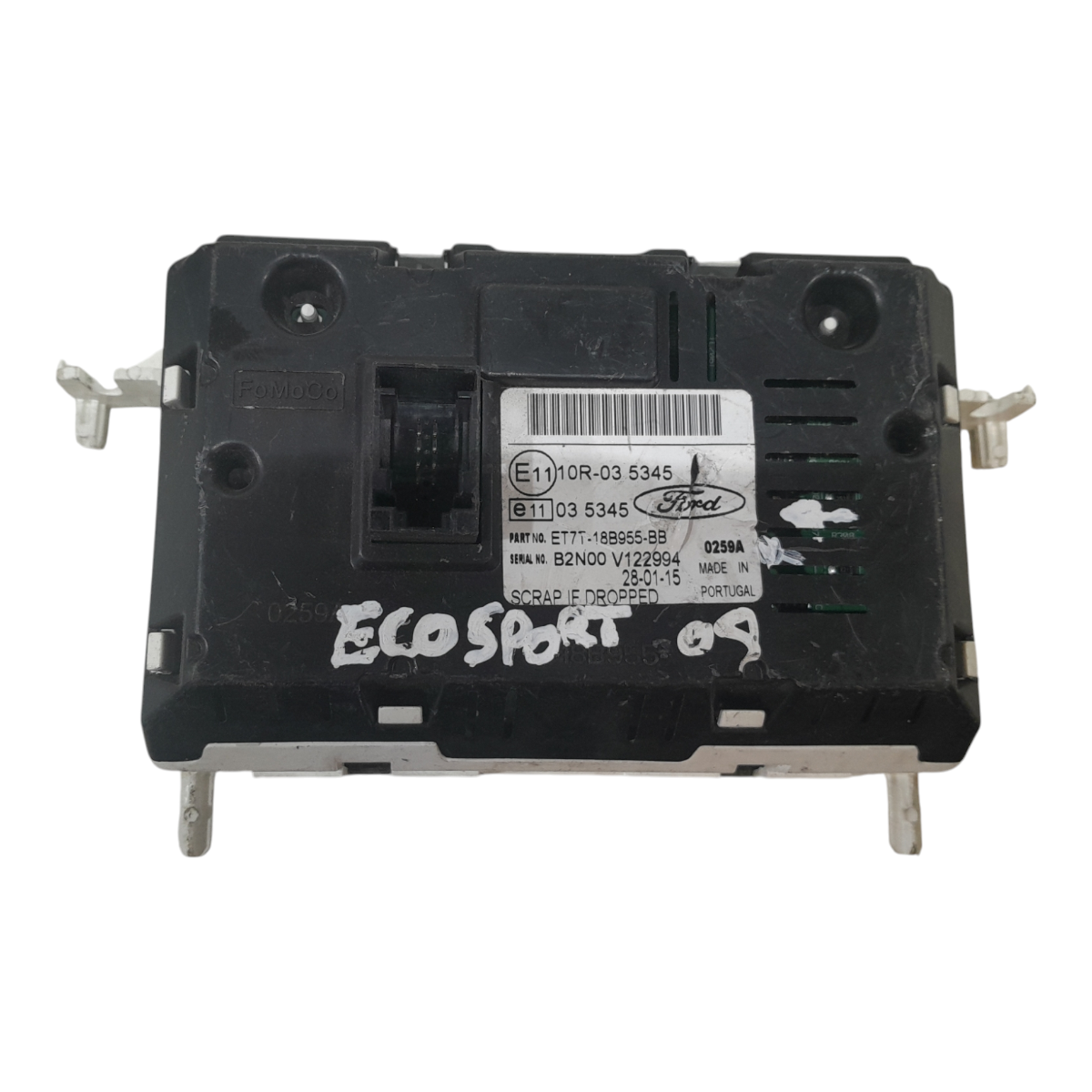 Computador Bordo Painel Ford Ecosport 1.6 2012 2013 A 2017