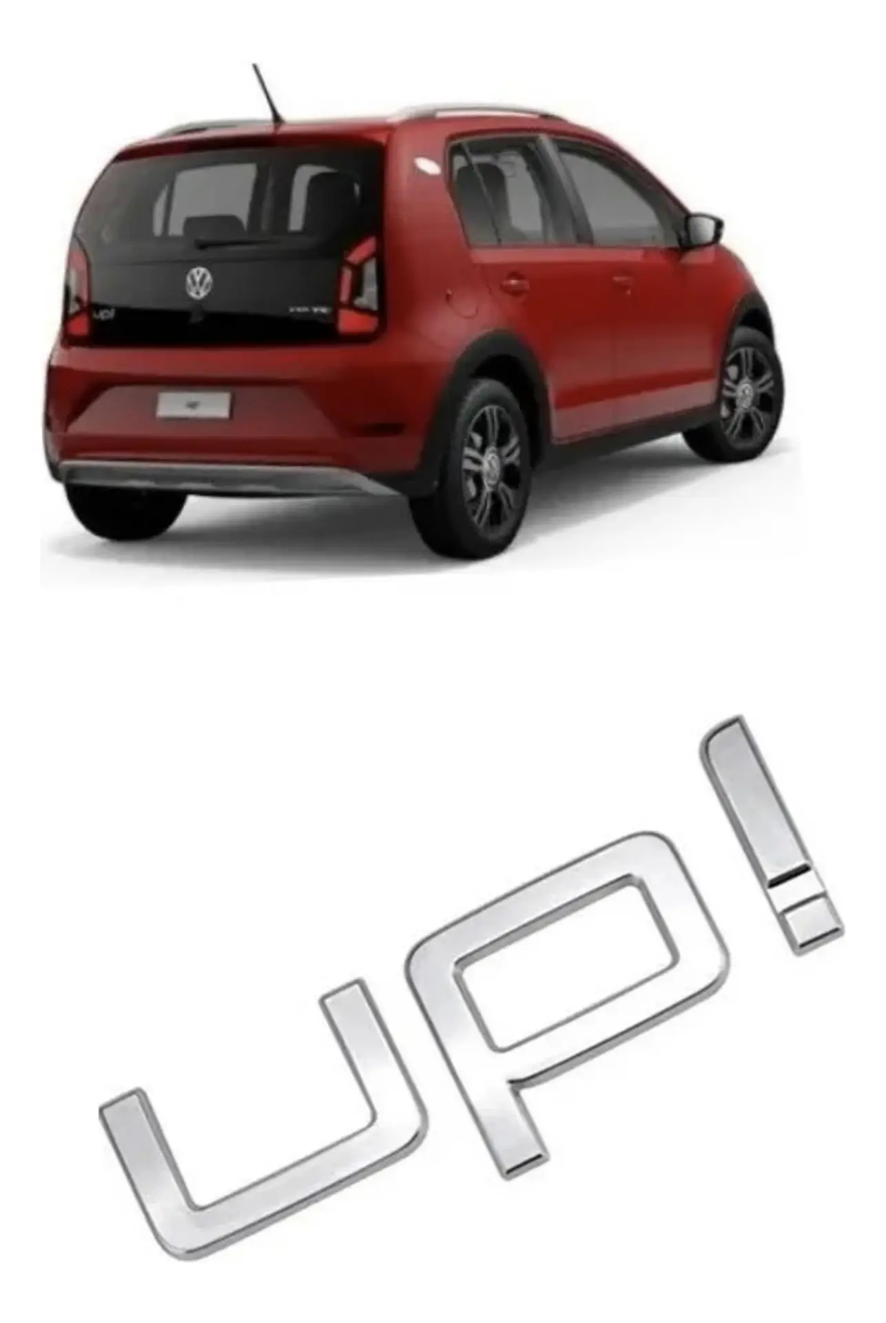 Emblema tampa traseira VW UPOriginal 2014 2021