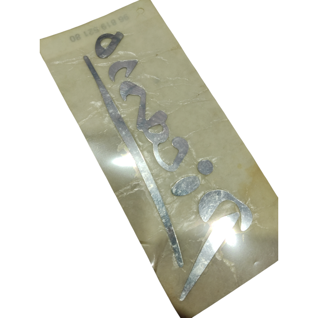Emblema picasso tampa traseira