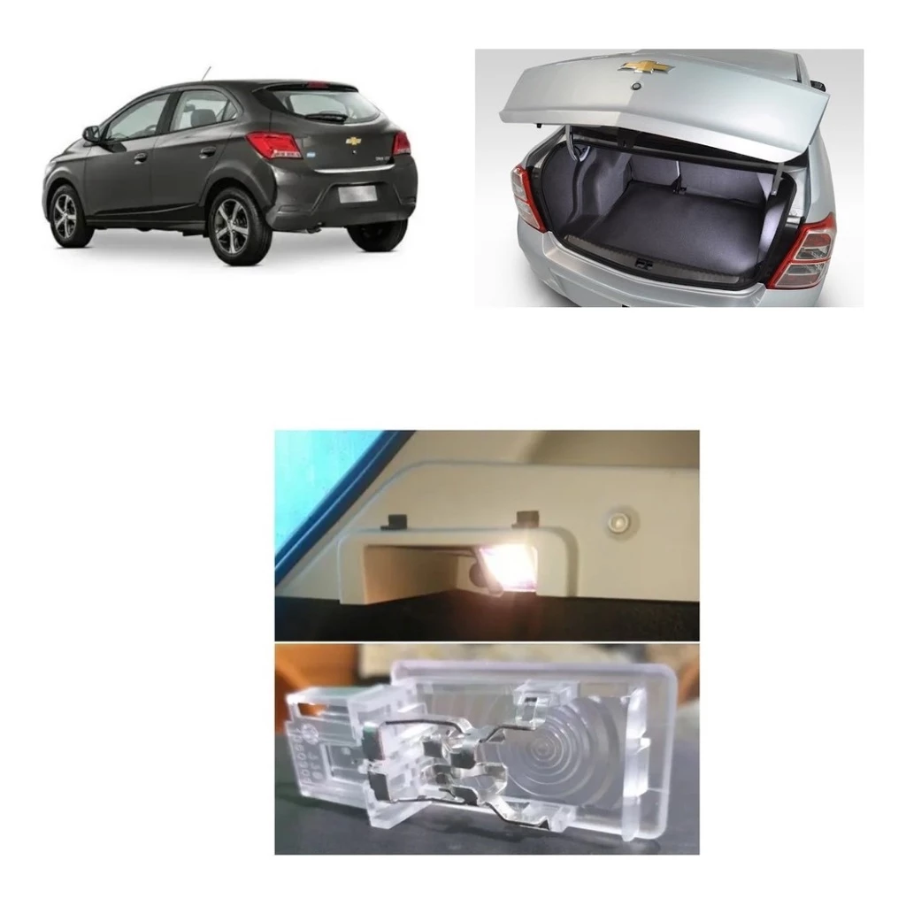 Lanterna Luz Porta Malas Cruze Cobalt Spin Onix Prisma Gm