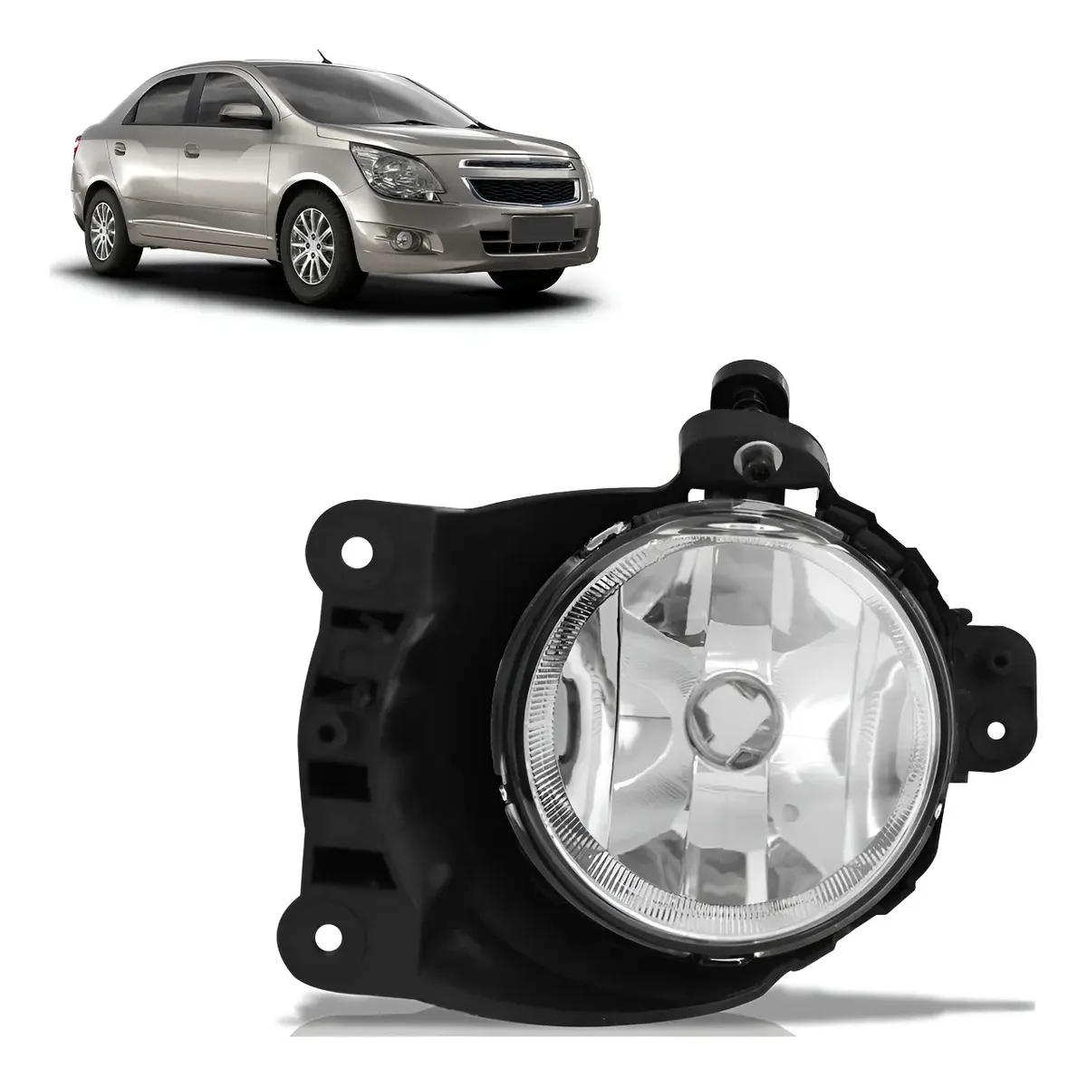 Farol Milha Esquerdo Gm Onix Prisma Cobalt S10 Agile Sonic