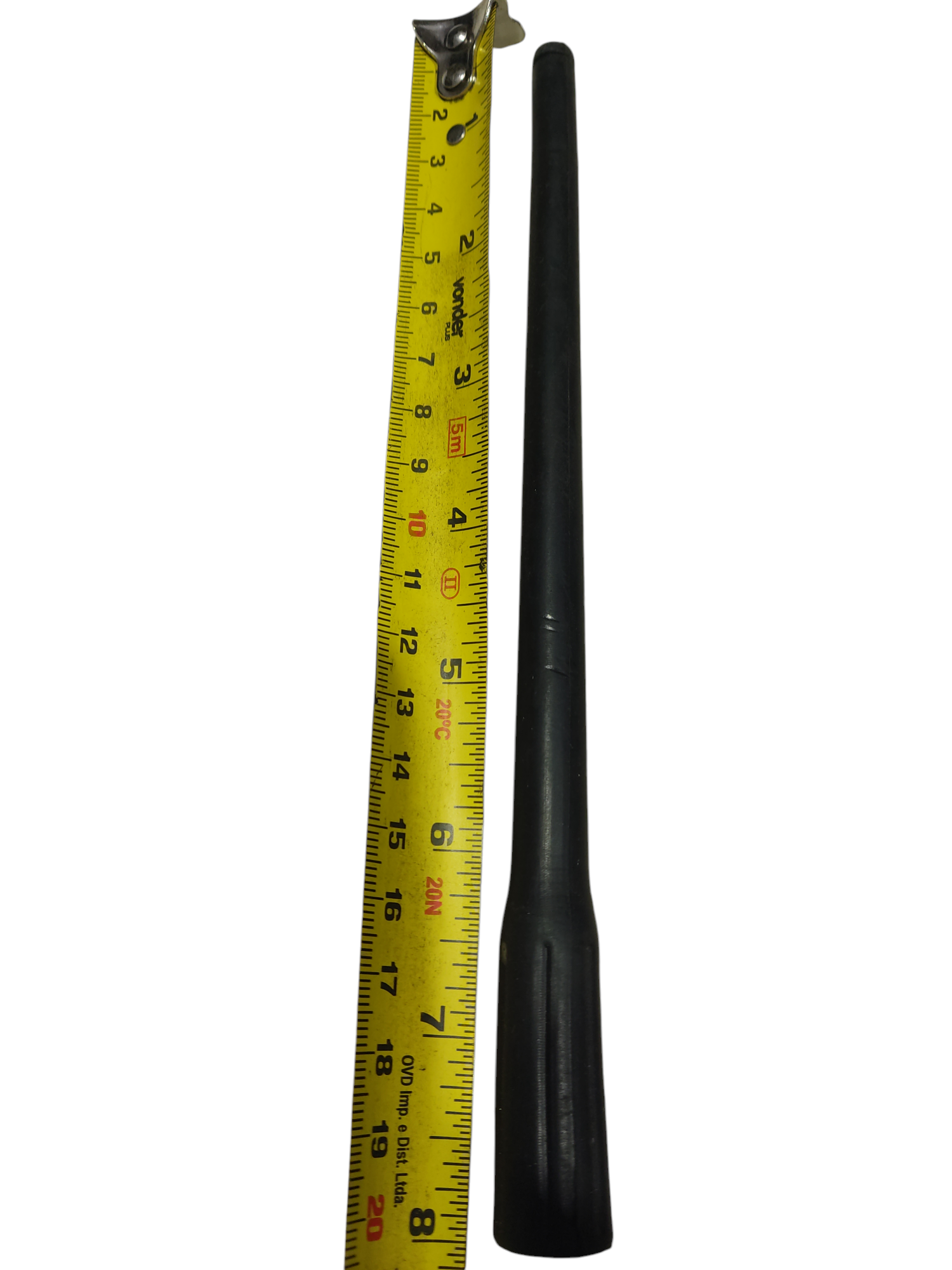 Antena teto universal gol/Fox/Onix/20 cm/ rosca 1.5 mm