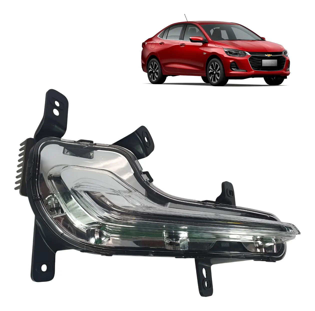 Lanterna Farol Milha Led Direito Gm Onix 2020 2026 26699752
