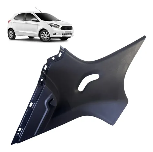 Acabamento interno do porta-malas bagagito traseiro esquerdo Ford Ka 2014 a 2021.