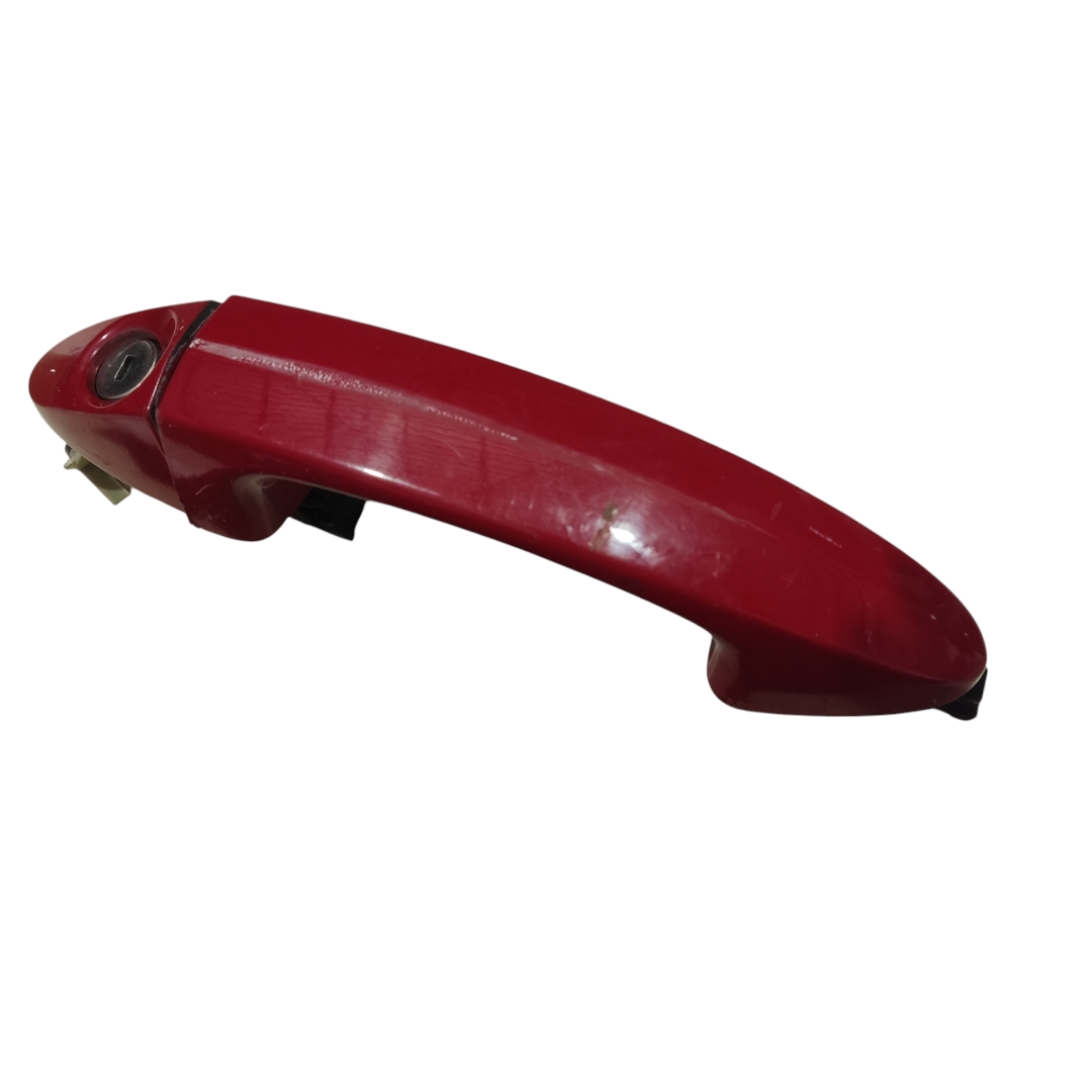 Maçaneta Externa Dianteira Esquerdo Ford Ka 2015 A 2017 Vermelho