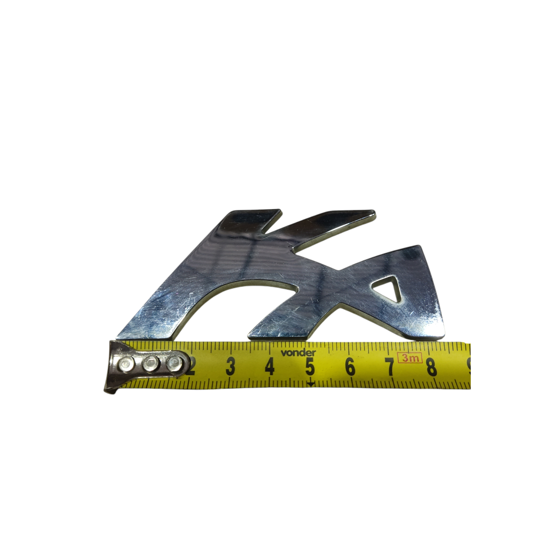 Emblema Letreiro Traseiro Ford Ka 2015 2020 Original Prata
