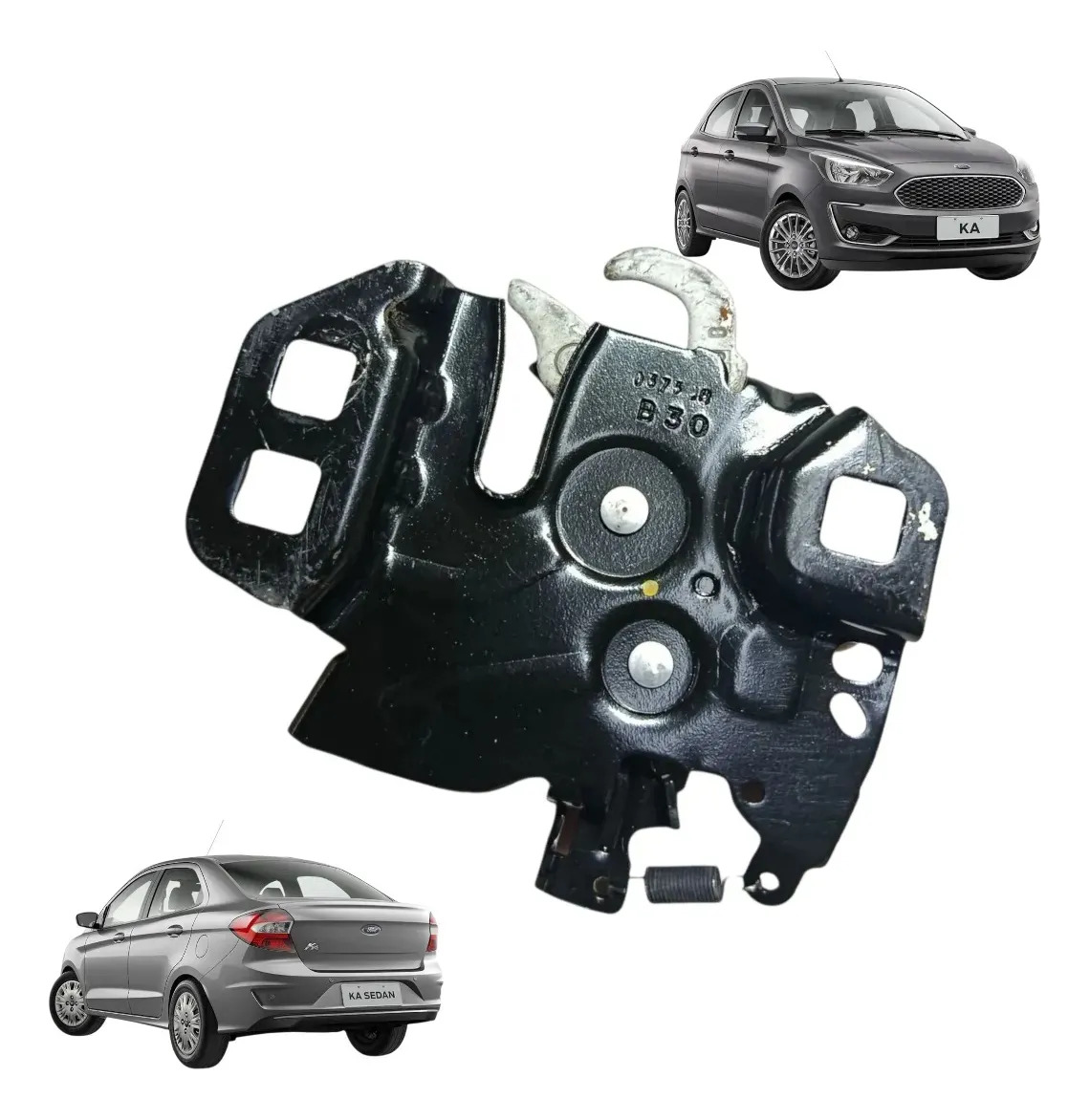 Fechadura Trava Capô Ford Ka 2014 2015 Á2021