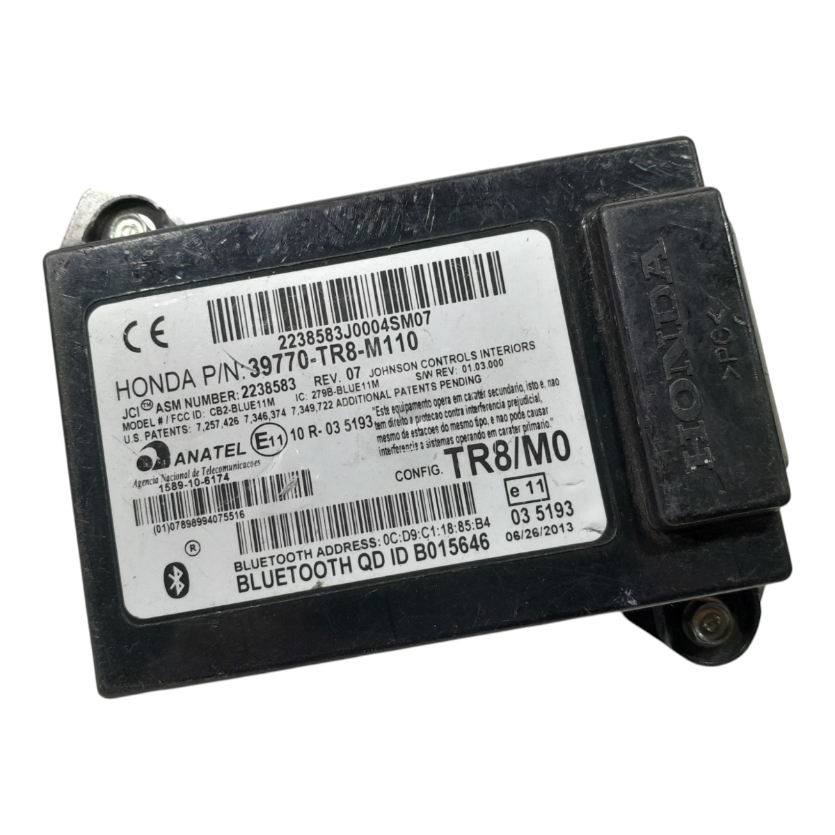 Modulo Bluetooth Honda Civic Lxs 1.8 2011 2012 A 2016