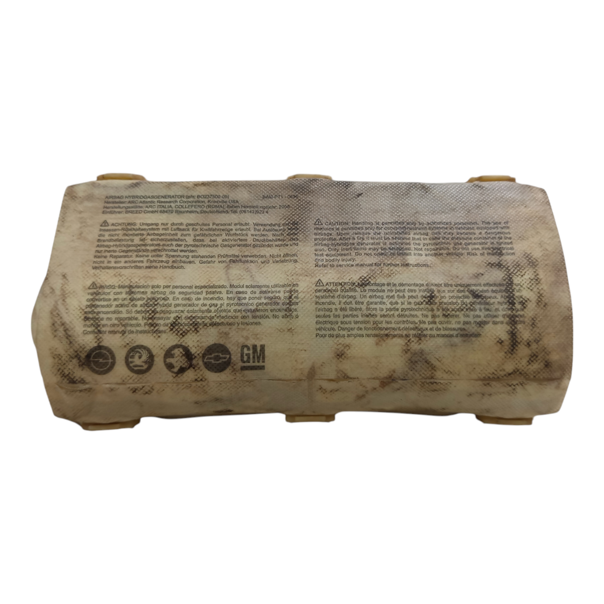 Bolsa Airbag Carona Chevrolet Vectra Elegance Elite 07 A 12
