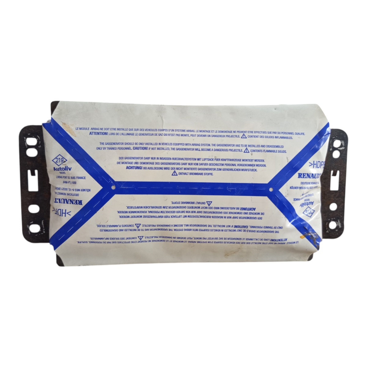 Bolsa Airbag Direita Passageiro Renault Megane 2006 A 2012