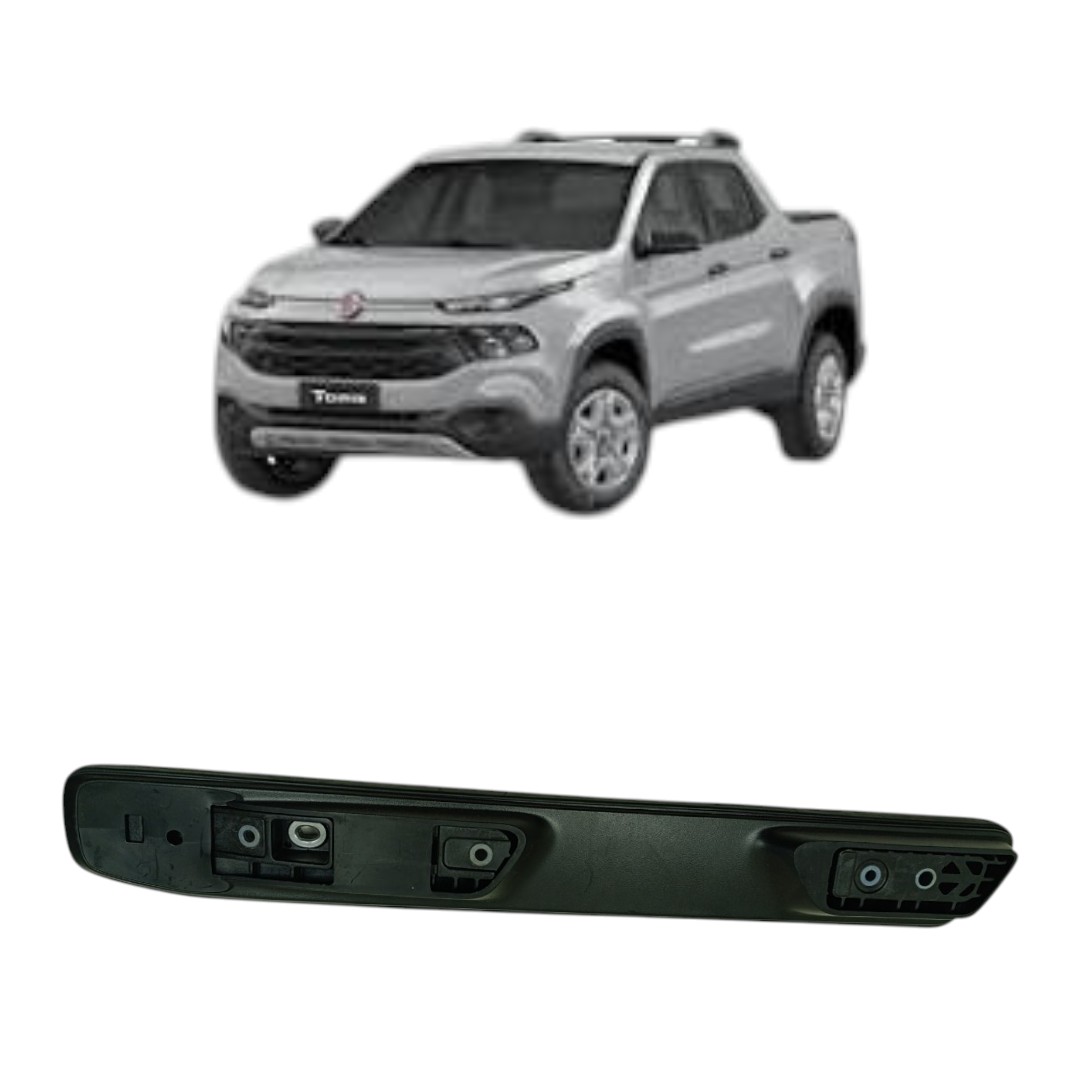 Acabamento Rack Teto Esquerdo Fiat Toro 2016 2025 Preto