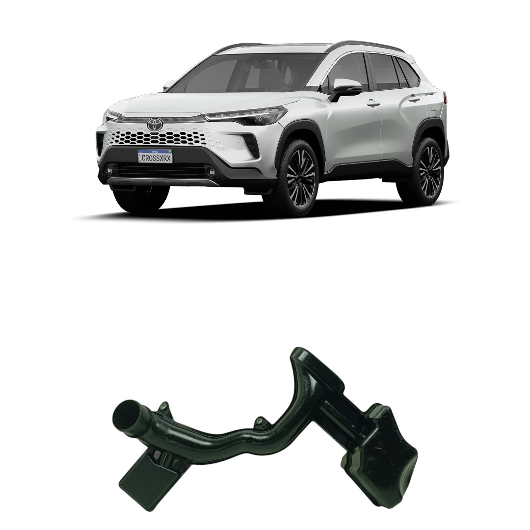 Duto Entrada De Ar Toyota Corolla Cross 2021 2025 Preto