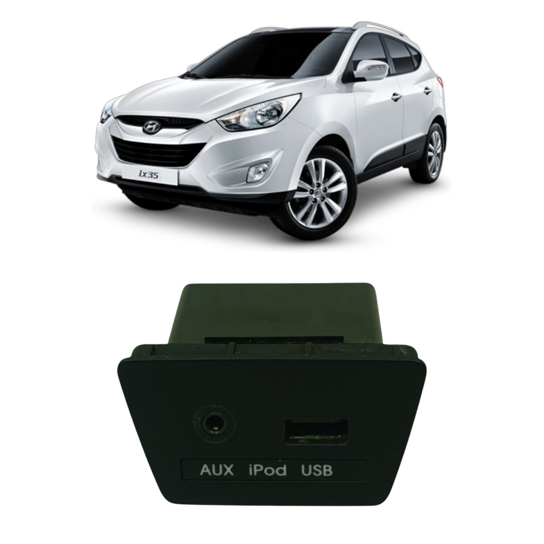 Entrada Usb Auxiliar Hyundai Ix35 2013 2015 Original
