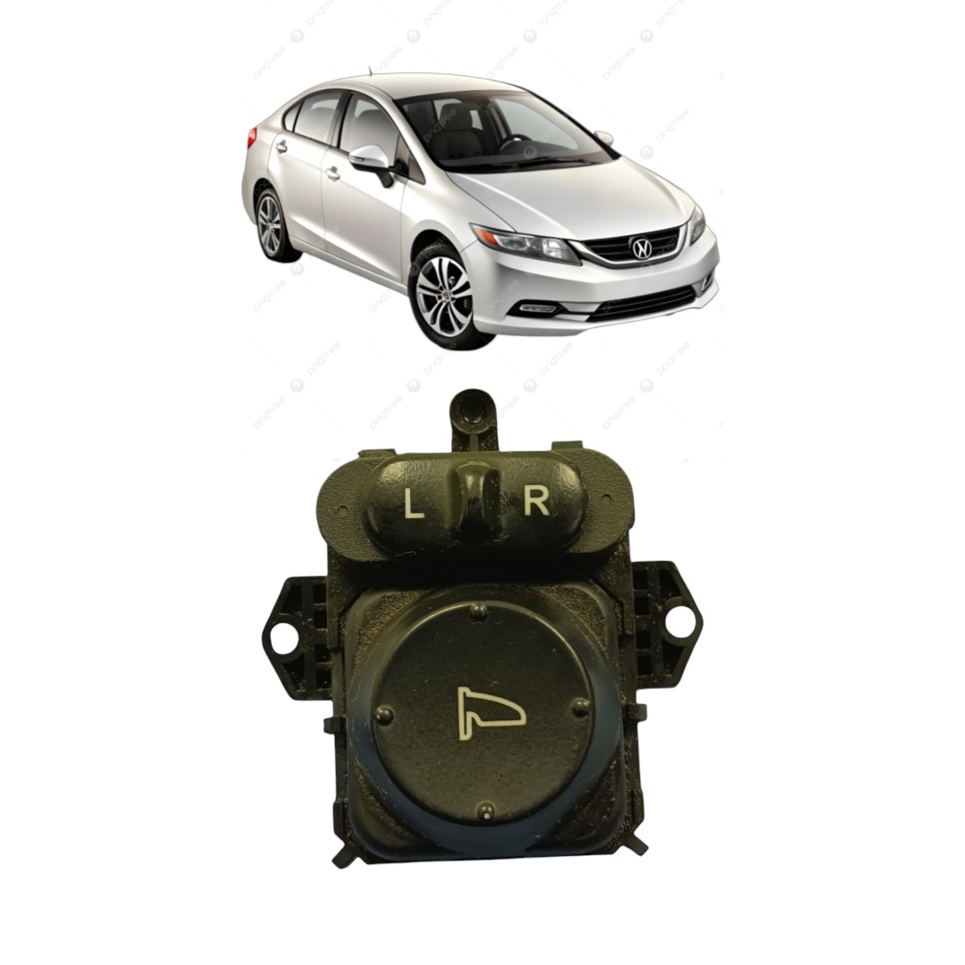 Botao Comando Retrovisor Elétrico Honda Civic 2012 2016