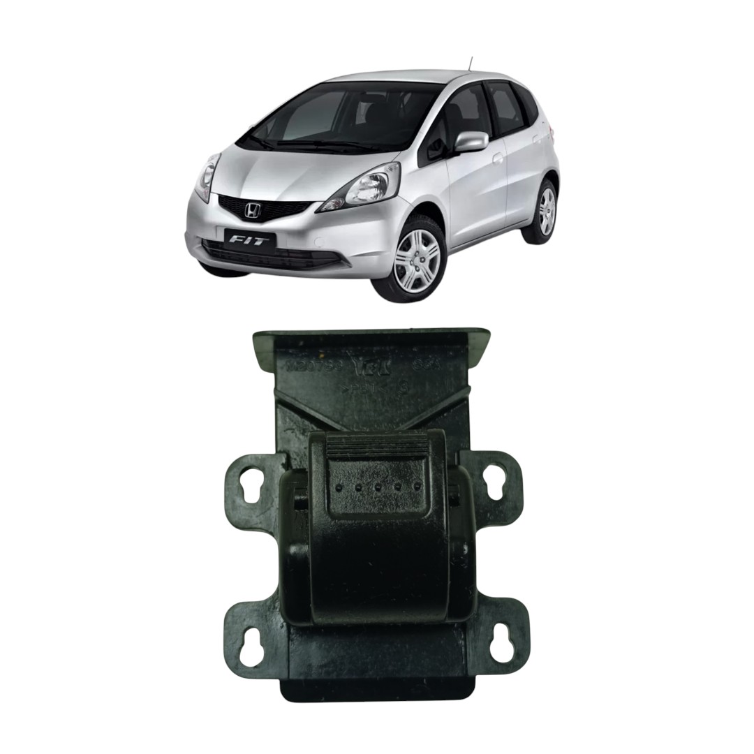 Botão Elétrico Virdo Traseiro Honda Fit 2004 2008