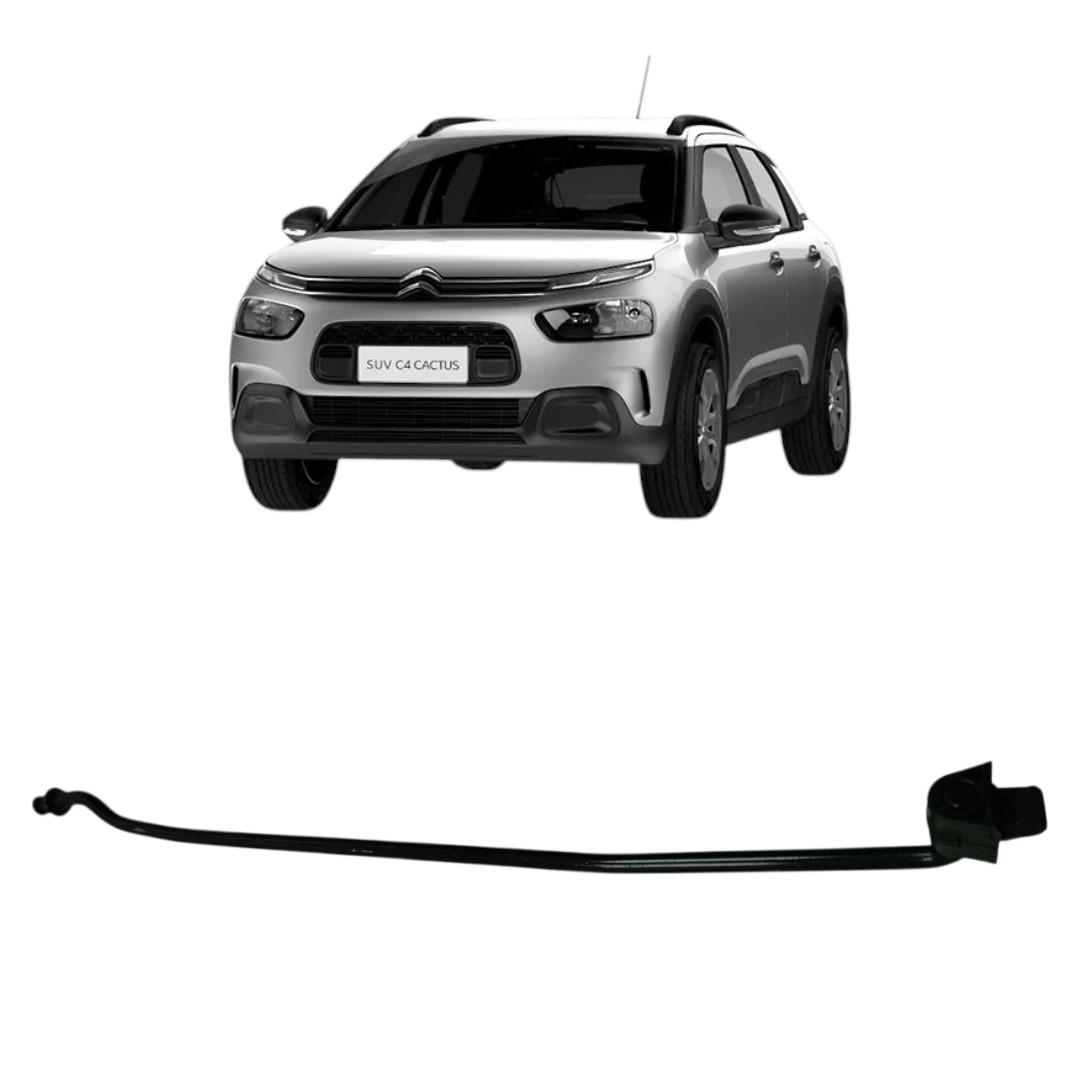 Vareta Do Capô Citroen C4 Cactus 2003 2010 Preto