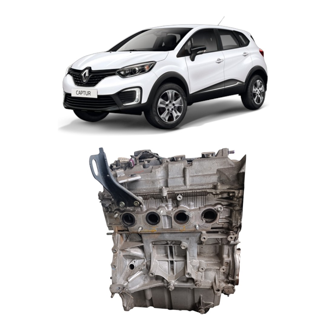 Motor Parcial Renault Captur Life 1.6 16V Flex 2019