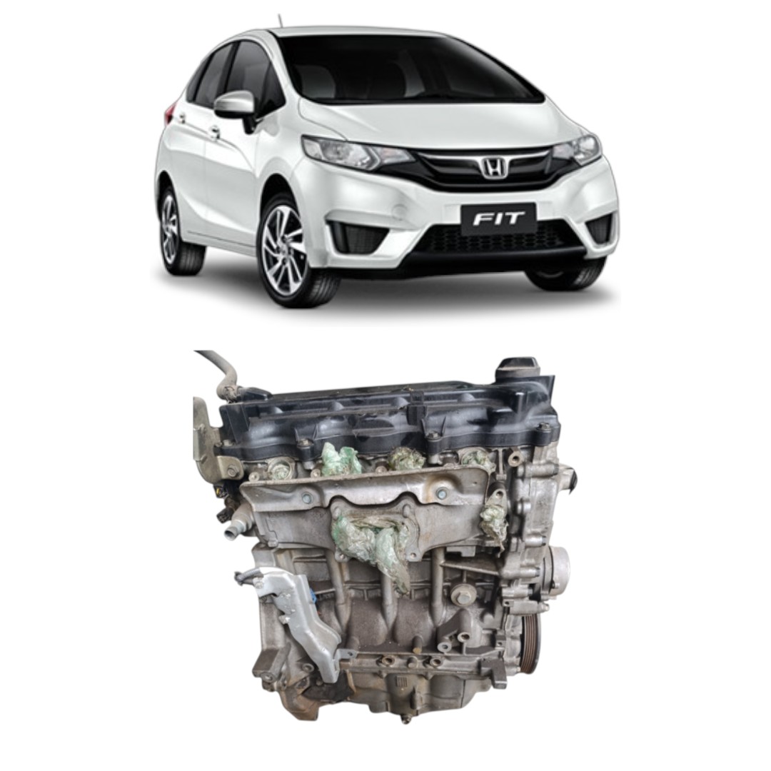 Motor Parcial Honda Fit 1.5 2015 2021