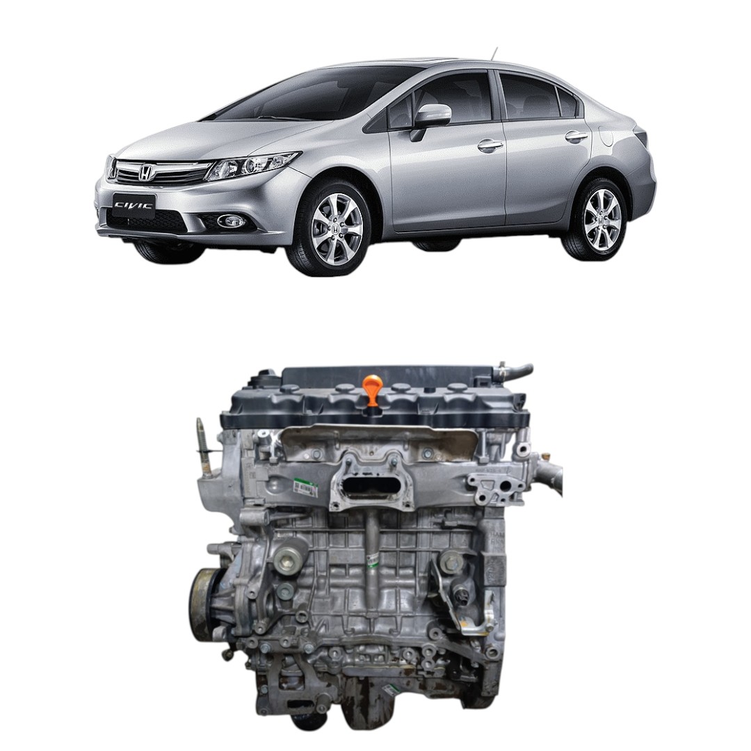 Motor Parcial Honda Civic LXR 2.0 Flex 2014