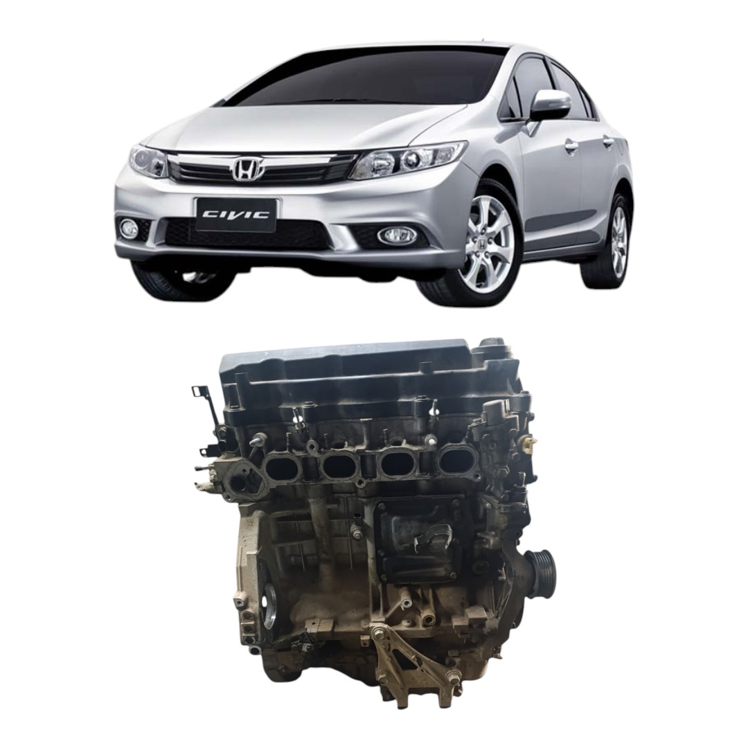 Motor Parcial Honda Civic EXS 1.8 2012 2013