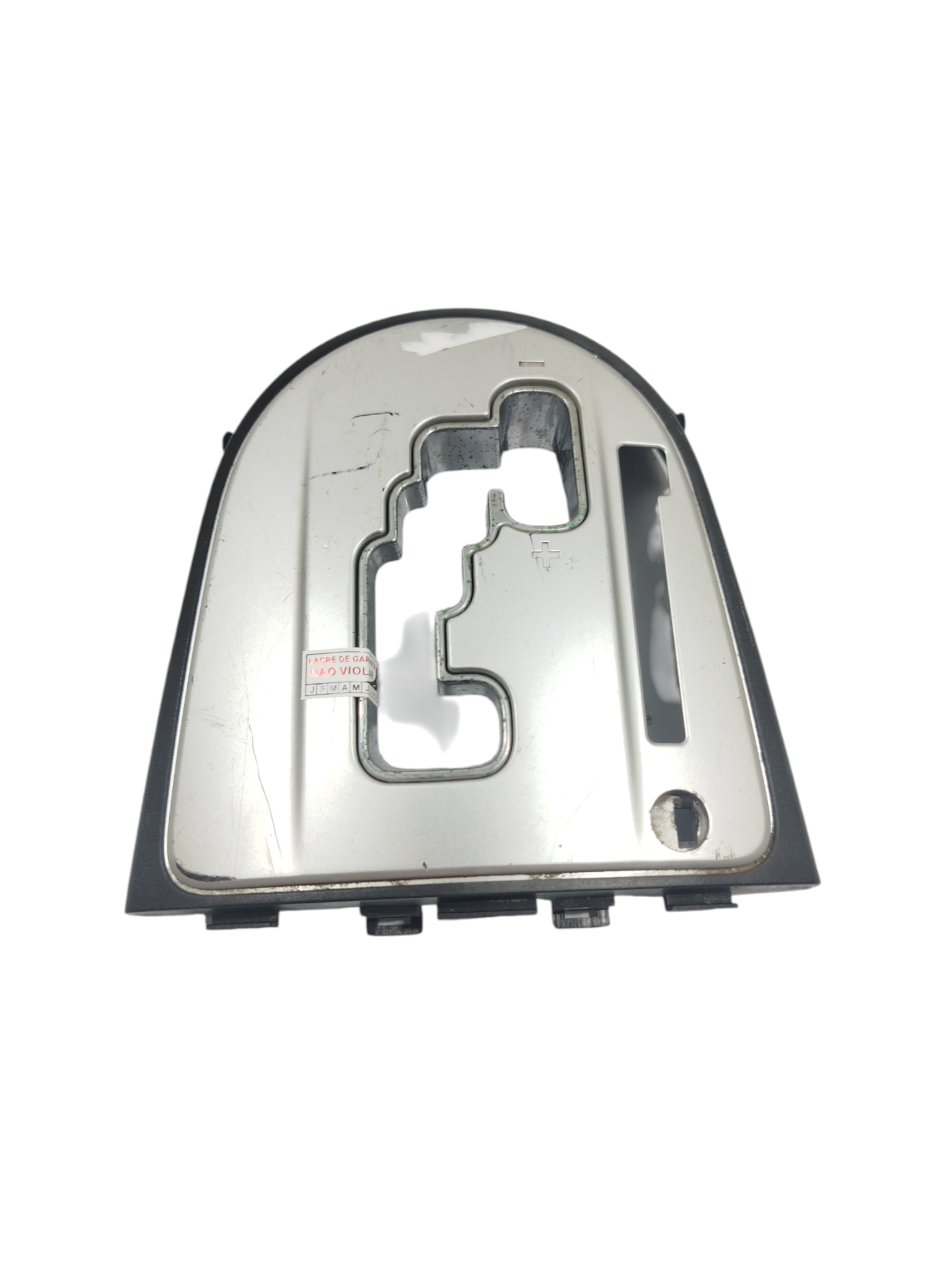 Moldura Cambio Aut Mitsubishi Outlander H7123h0g40 Prata 1