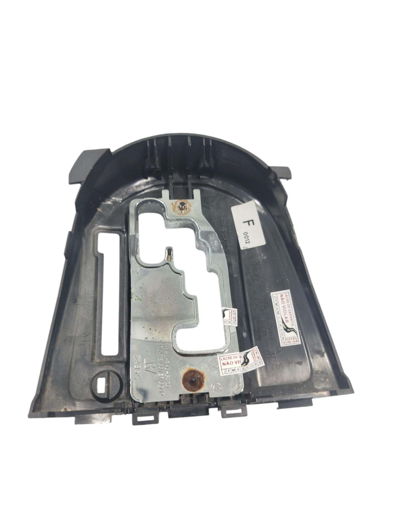 Moldura Cambio Aut Mitsubishi Outlander H7123h0g40 Prata 4